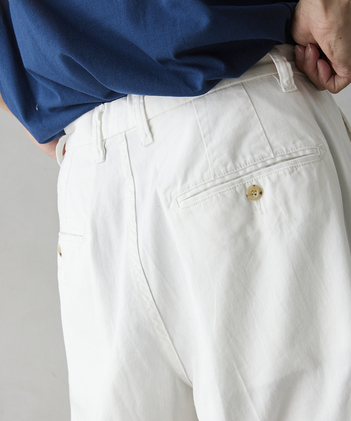JOURNAL STANDARD relume(ジャーナルスタンダード レリューム)の「8OZ DENIM SLACKS(デニムパンツ・メンズ・ホワイト/ネイビー・LARGE/MEDIUM/SMALL)」の11枚目の写真