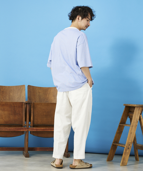 JOURNAL STANDARD relume(ジャーナルスタンダード レリューム)の「8OZ DENIM SLACKS(デニムパンツ・メンズ・ホワイト/ネイビー・LARGE/MEDIUM/SMALL)」の13枚目の写真