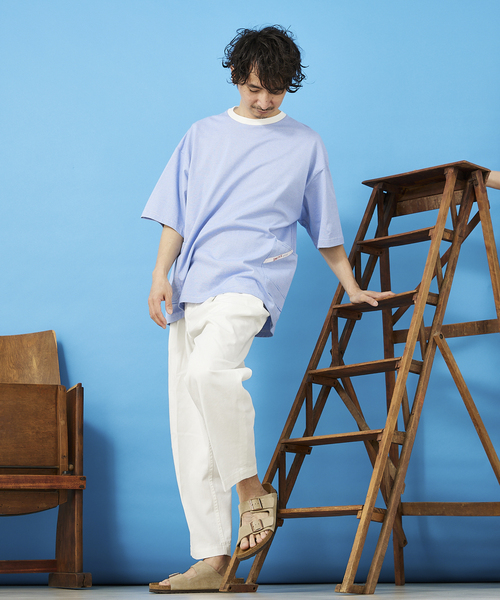 JOURNAL STANDARD relume(ジャーナルスタンダード レリューム)の「8OZ DENIM SLACKS(デニムパンツ・メンズ・ホワイト/ネイビー・LARGE/MEDIUM/SMALL)」の14枚目の写真