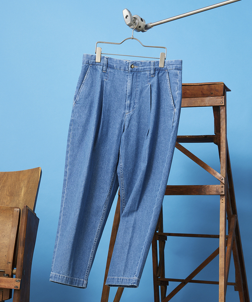 JOURNAL STANDARD relume(ジャーナルスタンダード レリューム)の「8OZ DENIM SLACKS(デニムパンツ・メンズ・ホワイト/ネイビー・LARGE/MEDIUM/SMALL)」の20枚目の写真
