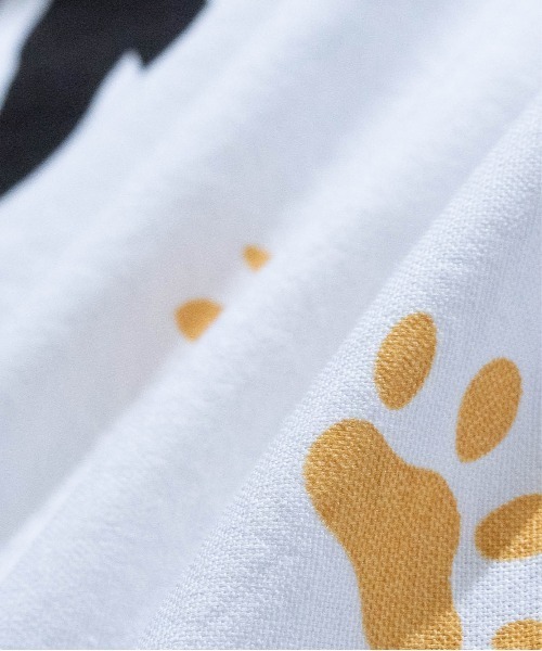 Candy Fantasy(キャンディーファンタジー)の「【a】オックス フレンチブル/ネコ柄半袖レギュラーシャツ(シャツ/ブラウス・メンズ・ホワイト/サックスブルー/ライトグリーン/ホワイト系その他・MEDIUM/LARGE)」の16枚目の写真