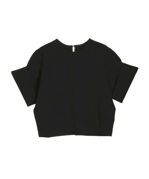 ELENDEEK（エレンディーク）の「ロールアップリブカットソー（T
