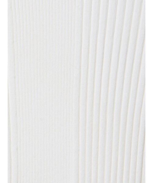 ELENDEEK（エレンディーク）の「ハーフスリーブリブニット（ニット/セーター・レディース・オフホワイト/ブラック/ブルー/ミント/ブラウン・FREE）」の15枚目の写真