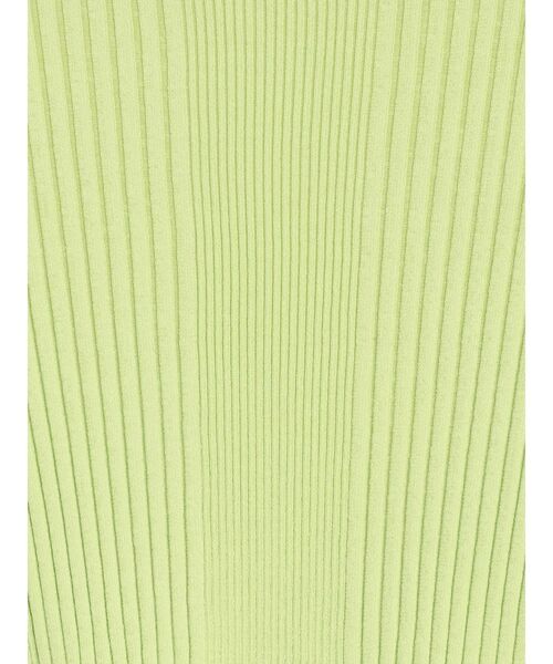 ELENDEEK（エレンディーク）の「ハーフスリーブリブニット（ニット/セーター・レディース・オフホワイト/ブラック/ブルー/ミント/ブラウン・FREE）」の13枚目の写真