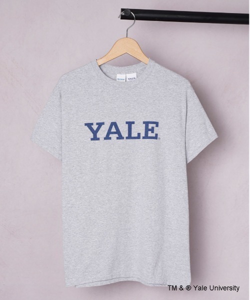 THE BAREFOOT（ベアフット）の「【 YALE / イェール 】 YALE LOGO Tee プリント 染み込み イエール カレッジT（Tシャツ/カットソー・メンズ・ホワイト/グレー/ナチュラル・MEDIUM/LARGE/X-LARGE）」の22枚目の写真