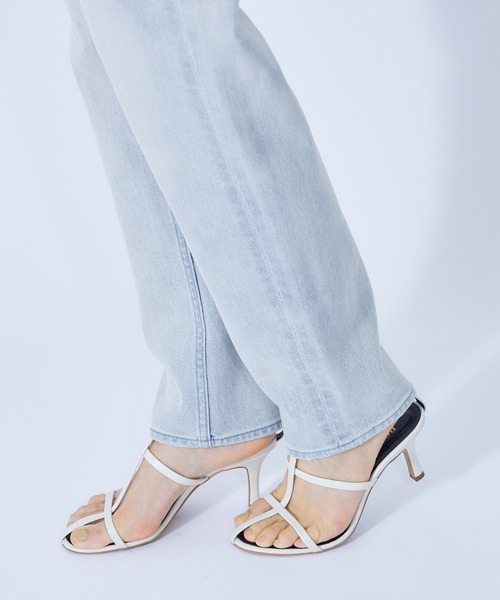 ROPE'（ロペ）の「ストレッチデニムハイウエストテーパードパンツ（デニムパンツ・レディース・ホワイト/ブルー系その他5・40/38/36/34）」の14枚目の写真