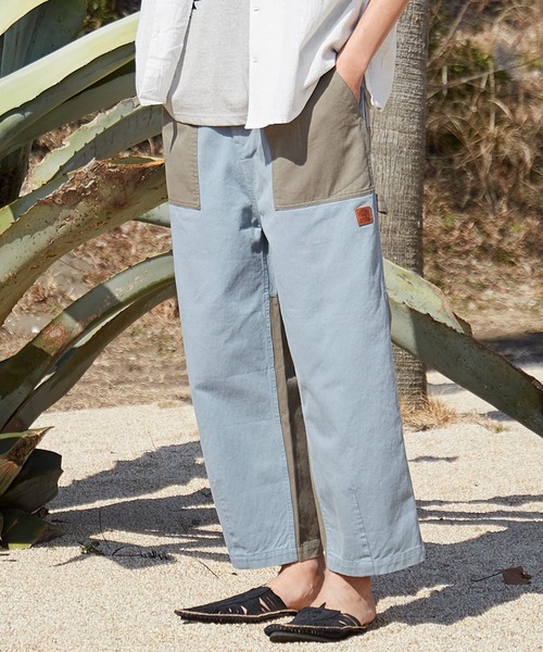 チャイハネ（チャイハネ）の「【チャイハネ】grn×Amina ネアティブMEN'Sパンツ（その他パンツ・メンズ・ベージュ/ブラウン/ブルー・FREE）」の3枚目の写真