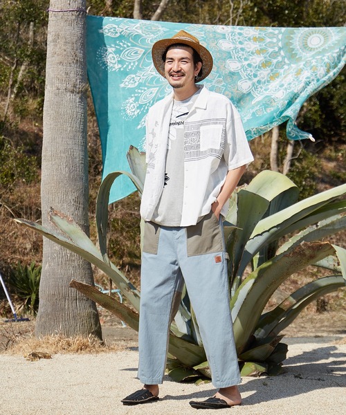 チャイハネ（チャイハネ）の「【チャイハネ】grn×Amina ネアティブMEN'Sパンツ（その他パンツ・メンズ・ベージュ/ブラウン/ブルー・FREE）」の22枚目の写真