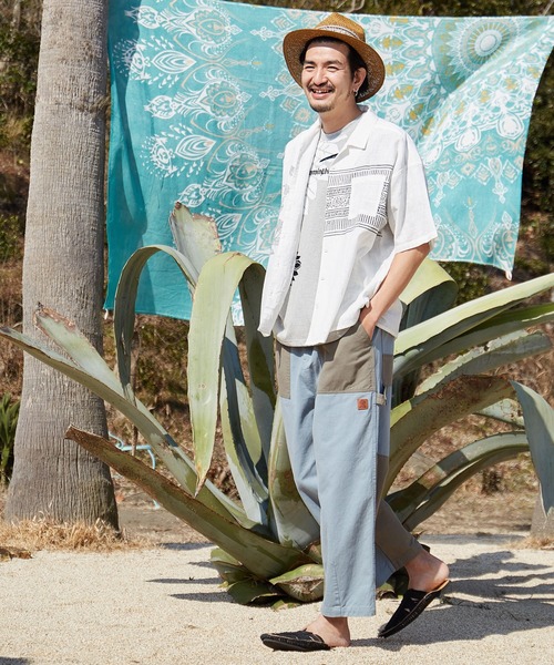 チャイハネ（チャイハネ）の「【チャイハネ】grn×Amina ネアティブMEN'Sパンツ（その他パンツ・メンズ・ベージュ/ブラウン/ブルー・FREE）」の15枚目の写真