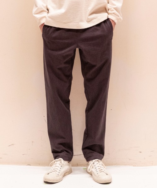 Jackman(ジャックマン)の「Dotsume Peg-Top Pants(その他パンツ・メンズ・ブラック/スミクロ/パープル系その他・MEDIUM/LARGE)」の3枚目の写真