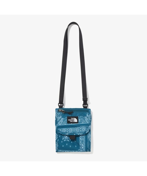 THE NORTH FACE(ザノースフェイス)の「THE NORTH FACE(ザ・ノースフェイス)/ML SLIM POUCH ショルダーバッグ ミニポーチ(ボディバッグ/ウエストポーチ・レディース・ブルー/グリーン/ブラック・FREE)」の3枚目の写真