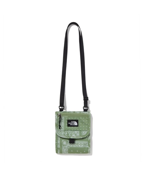 THE NORTH FACE(ザノースフェイス)の「THE NORTH FACE(ザ・ノースフェイス)/ML SLIM POUCH ショルダーバッグ ミニポーチ(ボディバッグ/ウエストポーチ・レディース・ブルー/グリーン/ブラック・FREE)」の2枚目の写真