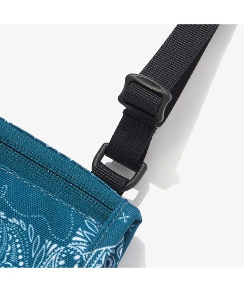 THE NORTH FACE(ザノースフェイス)の「THE NORTH FACE(ザ・ノースフェイス)/ML SLIM POUCH ショルダーバッグ ミニポーチ(ボディバッグ/ウエストポーチ・レディース・ブルー/グリーン/ブラック・FREE)」の12枚目の写真
