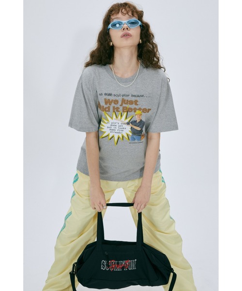 SCULPTOR（スカルプター）の「Construction Site Tee/コンストラクションサイトT（Tシャツ/カットソー・レディース・ライム/ホワイト/グレー・LARGE/MEDIUM）」の22枚目の写真