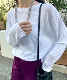 SHENERY | シアービッグロンTee(Tシャツ/カットソー)