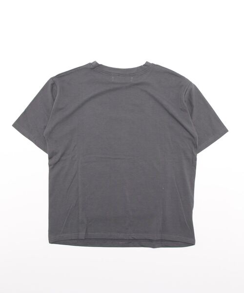 Loco Ocean(ロコオーシャン)の「フロント プリント ゆったりめ Tシャツ(Tシャツ/カットソー・レディース・ホワイト/チャコール/ダークオレンジ・M/L/XL)」の13枚目の写真