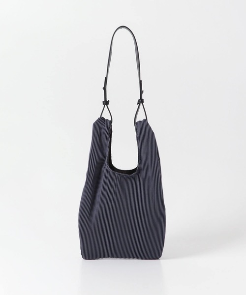 SENSE OF PLACE by URBAN RESEARCH（センスオブプレイスバイアーバンリサーチ）の「プリーツミニマルシェバッグ（トートバッグ・メンズ・グリーン/チャコールグレー/ブルー/パープル・ONE）」の13枚目の写真