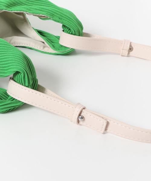 SENSE OF PLACE by URBAN RESEARCH（センスオブプレイスバイアーバンリサーチ）の「プリーツミニマルシェバッグ（トートバッグ・メンズ・グリーン/チャコールグレー/ブルー/パープル・ONE）」の15枚目の写真