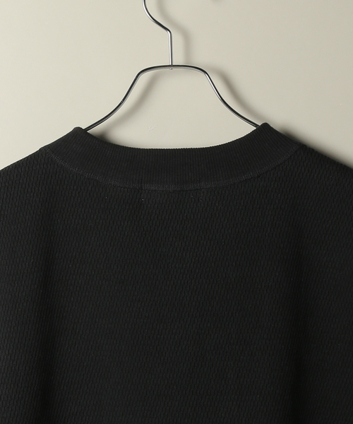 UNFOLLOW（アンフォロー）の「ヘビーワッフルVネックベスト（ベスト・メンズ・ブラック・2/3）」の13枚目の写真