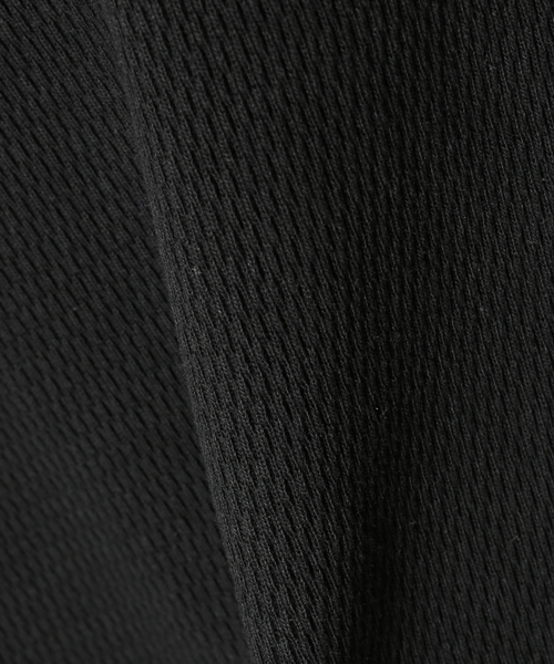 UNFOLLOW（アンフォロー）の「ヘビーワッフルVネックベスト（ベスト・メンズ・ブラック・2/3）」の8枚目の写真
