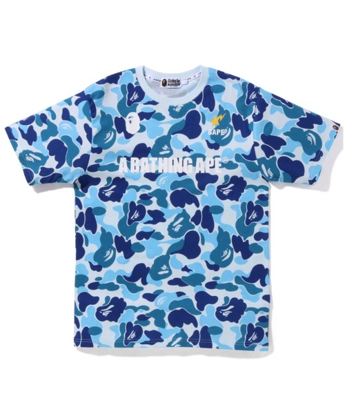 A BATHING APE(アベイシングエイプ)の「BIG ABC CAMO A BATHING APE TEE M(Tシャツ/カットソー・メンズ・グリーン/ブルー/ピンク・XX-LARGE/X-LARGE/LARGE/SMALL/MEDIUM/XXX-LARGE)」の3枚目の写真