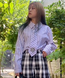 Candy Stripper | PRETENDING STRIPE シャツ(シャツ/ブラウス)