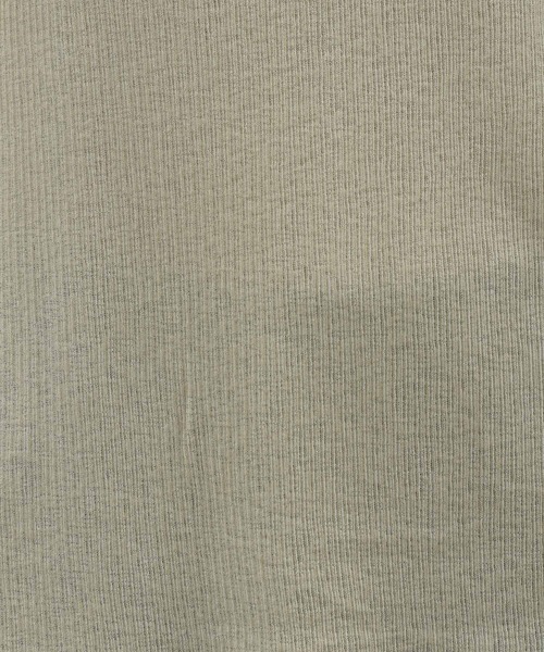 LAKOLE（ラコレ）の「メランジシアーリブタンクトップ / 352146（タンクトップ・レディース・グレー/ライトベージュ/ブラウン/グリーン・MEDIUM/SMALL）」の5枚目の写真