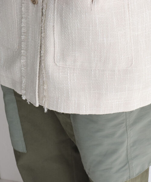 fredy emue(フレディエミュ)の「ツィードジレ ベスト(ベスト・レディース・ブラック/アイボリー・38)」の22枚目の写真