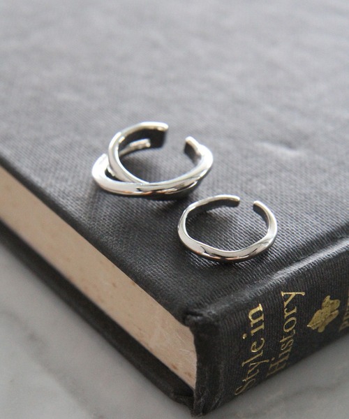 LEPSIM（レプシィム）の「2SETリング　353628（リング・レディース・シルバー/ゴールド/シルバー系その他/ゴールド系その他・ONE SIZE）」の3枚目の写真