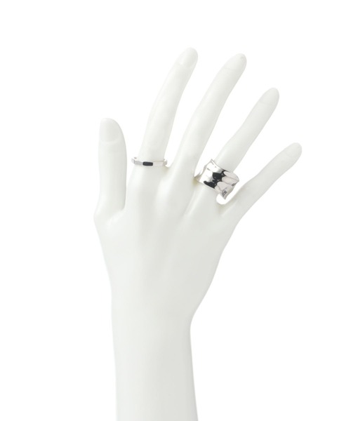 LEPSIM（レプシィム）の「2SETリング　353628（リング・レディース・シルバー/ゴールド/シルバー系その他/ゴールド系その他・ONE SIZE）」の14枚目の写真