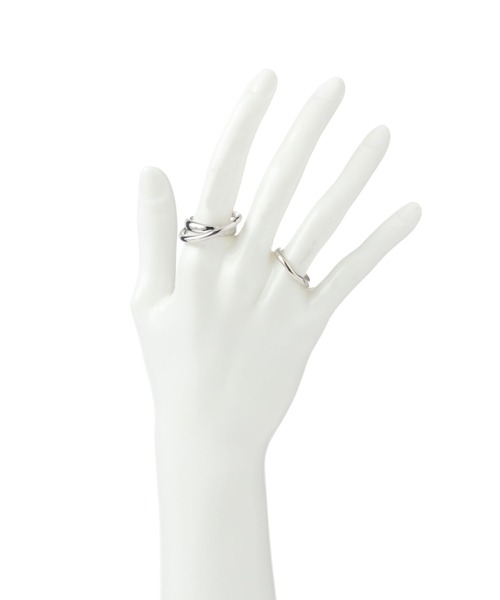 LEPSIM（レプシィム）の「2SETリング　353628（リング・レディース・シルバー/ゴールド/シルバー系その他/ゴールド系その他・ONE SIZE）」の15枚目の写真