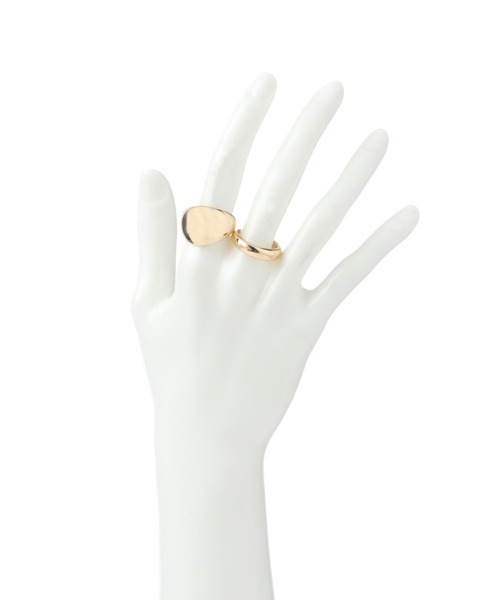 LEPSIM（レプシィム）の「2SETリング　353628（リング・レディース・シルバー/ゴールド/シルバー系その他/ゴールド系その他・ONE SIZE）」の16枚目の写真