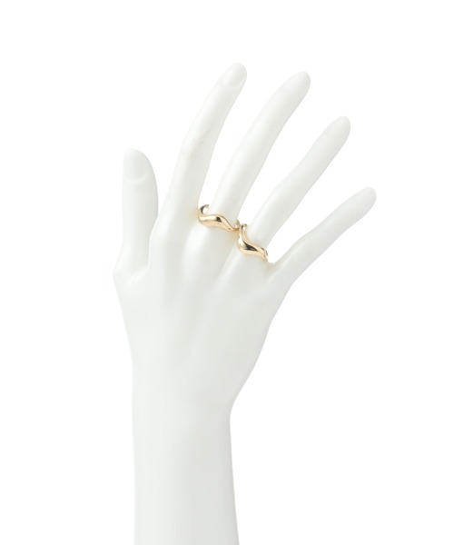 LEPSIM（レプシィム）の「2SETリング　353628（リング・レディース・シルバー/ゴールド/シルバー系その他/ゴールド系その他・ONE SIZE）」の17枚目の写真