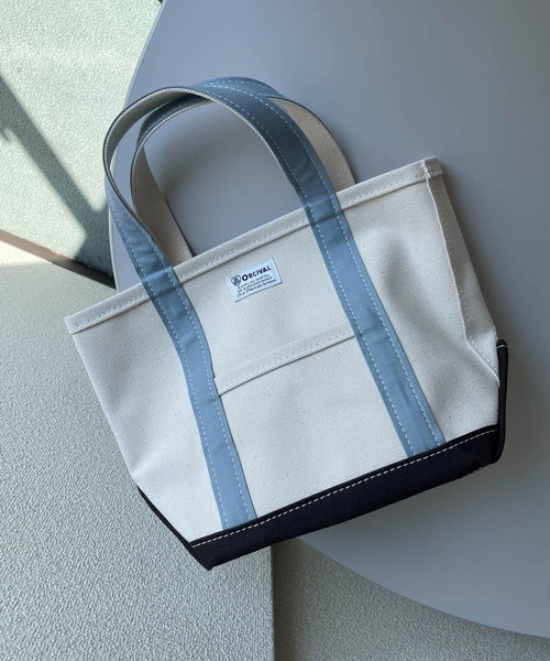 ORCIVAL（オーシバル）の「ORCIVAL　キャンバストートバッグS（トートバッグ・レディース・イエロー系その他/グレー系その他/グリーン系その他/ベージュ系その他/ブラウン系その他/ホワイト系その他・ONE）」の2枚目の写真