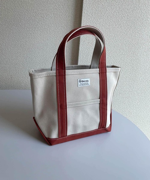 ORCIVAL（オーシバル）の「ORCIVAL　キャンバストートバッグS（トートバッグ・レディース・イエロー系その他/グレー系その他/グリーン系その他/ベージュ系その他/ブラウン系その他/ホワイト系その他・ONE）」の3枚目の写真