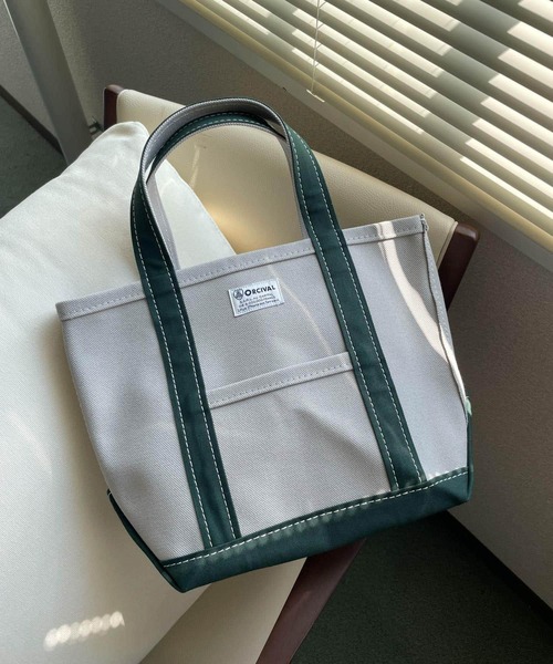 ORCIVAL（オーシバル）の「ORCIVAL　キャンバストートバッグS（トートバッグ・レディース・イエロー系その他/グレー系その他/グリーン系その他/ベージュ系その他/ブラウン系その他/ホワイト系その他・ONE）」の5枚目の写真