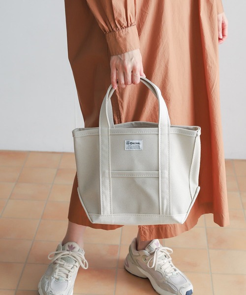 ORCIVAL（オーシバル）の「ORCIVAL　キャンバストートバッグS（トートバッグ・レディース・イエロー系その他/グレー系その他/グリーン系その他/ベージュ系その他/ブラウン系その他/ホワイト系その他・ONE）」の10枚目の写真
