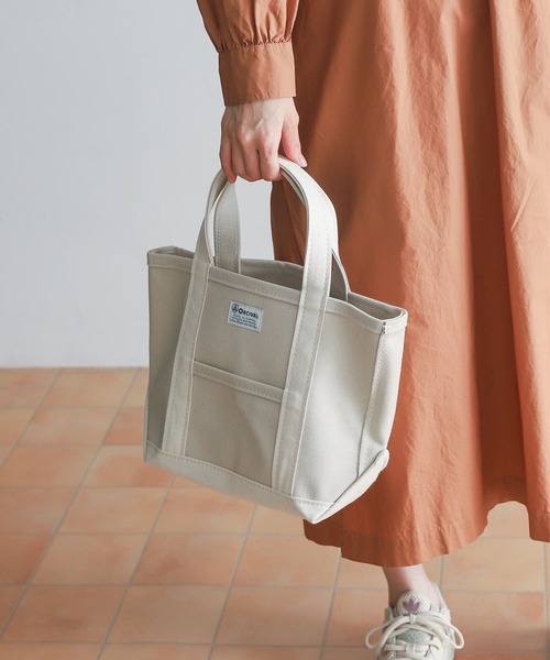 ORCIVAL（オーシバル）の「ORCIVAL　キャンバストートバッグS（トートバッグ・レディース・イエロー系その他/グレー系その他/グリーン系その他/ベージュ系その他/ブラウン系その他/ホワイト系その他・ONE）」の11枚目の写真