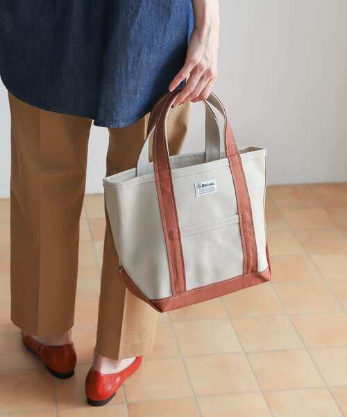 ORCIVAL（オーシバル）の「ORCIVAL　キャンバストートバッグS（トートバッグ・レディース・イエロー系その他/グレー系その他/グリーン系その他/ベージュ系その他/ブラウン系その他/ホワイト系その他・ONE）」の12枚目の写真