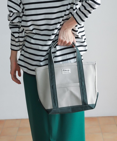 ORCIVAL（オーシバル）の「ORCIVAL　キャンバストートバッグS（トートバッグ・レディース・イエロー系その他/グレー系その他/グリーン系その他/ベージュ系その他/ブラウン系その他/ホワイト系その他・ONE）」の15枚目の写真