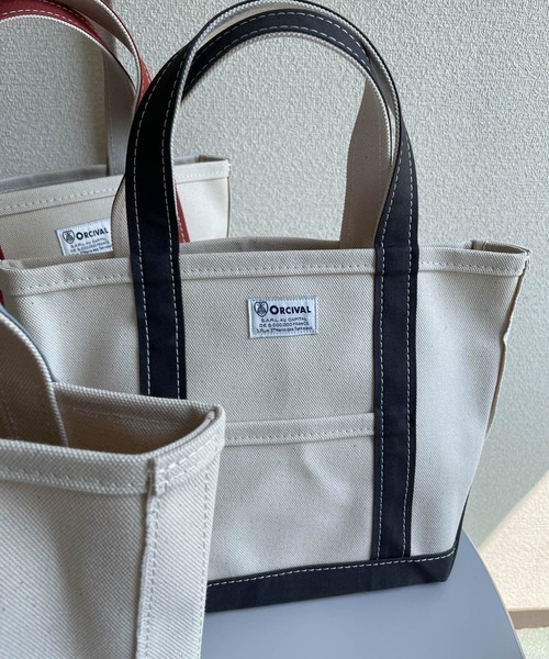 ORCIVAL（オーシバル）の「ORCIVAL　キャンバストートバッグS（トートバッグ・レディース・イエロー系その他/グレー系その他/グリーン系その他/ベージュ系その他/ブラウン系その他/ホワイト系その他・ONE）」の16枚目の写真