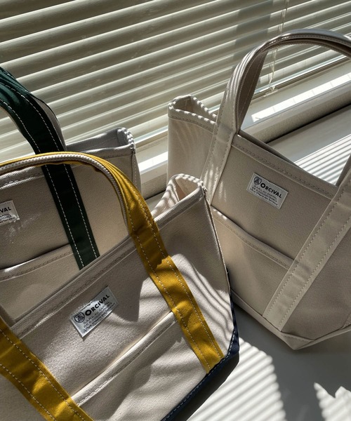 ORCIVAL（オーシバル）の「ORCIVAL　キャンバストートバッグS（トートバッグ・レディース・イエロー系その他/グレー系その他/グリーン系その他/ベージュ系その他/ブラウン系その他/ホワイト系その他・ONE）」の20枚目の写真