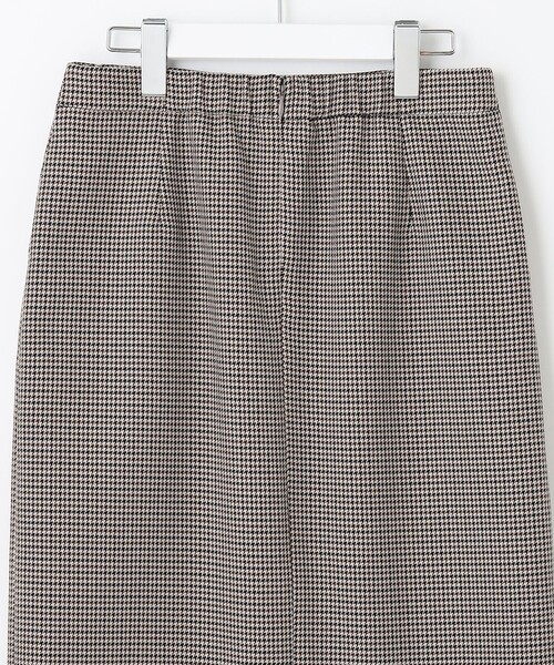 J.PRESS(ジェイプレス)の「【洗える】WOOLCOチェック スカート(スカート・レディース・ライトグレー系3・T15/T17/T13)」の7枚目の写真