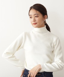 N.（N. Natural Beauty Basic） | ◆ウールベーシックスムースタートルネックニット(ニット/セーター)