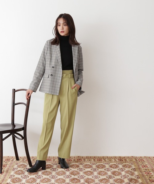 N.（N. Natural Beauty Basic）（エヌエヌナチュラルビューティーベーシック）の「◆ウールベーシックスムースタートルネックニット（ニット/セーター・レディース・ブラック/ベージュ/レッド/オフホワイト・MEDIUM）」の9枚目の写真