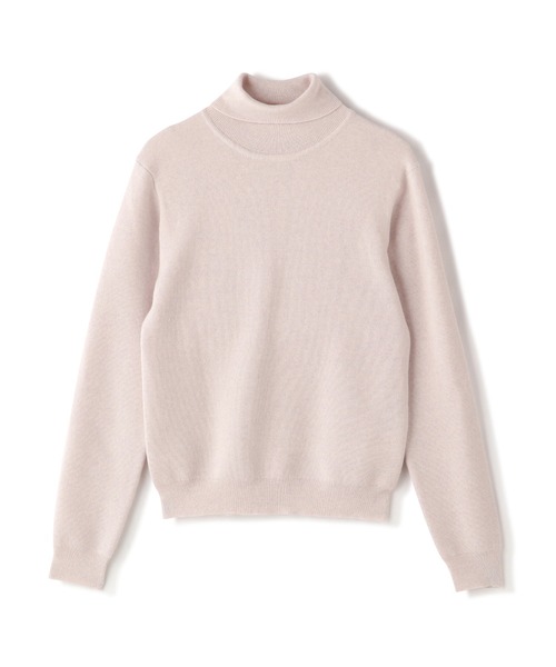 N.（N. Natural Beauty Basic）（エヌエヌナチュラルビューティーベーシック）の「◆ウールベーシックスムースタートルネックニット（ニット/セーター・レディース・ブラック/ベージュ/レッド/オフホワイト・MEDIUM）」の20枚目の写真