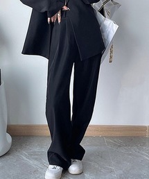 タックインワイドストレートパンツ