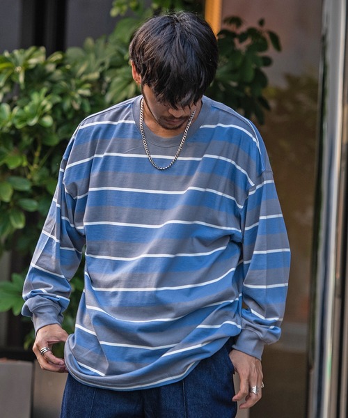 クルーネックボーダーロンtee Tシャツ カットソー Silver Bullet シルバーバレット のファッション通販 Zozotown