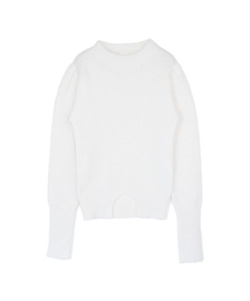 AMAIL(アマイル)の「Cut out fuwa knit(ニット/セーター・レディース・ホワイト/ブルー/ピンク・FREE)」の9枚目の写真