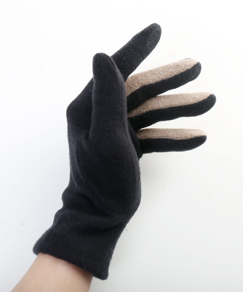 sankyo shokai（サンキョウショウカイ）の「スマホ対応手袋抗菌消臭（手袋・レディース・ブラック/ネイビー/グレー/モカ・FREE）」の8枚目の写真